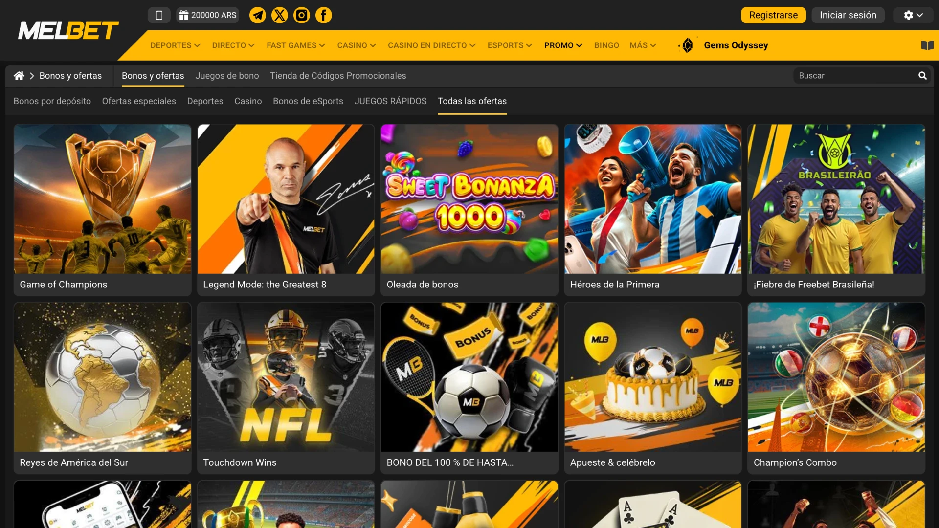 Descubre increíbles promociones exclusivas en Melbet.